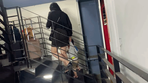 Hanh khach van phai vac do leo cau thang o san bay Tan Son Nhat hinh anh