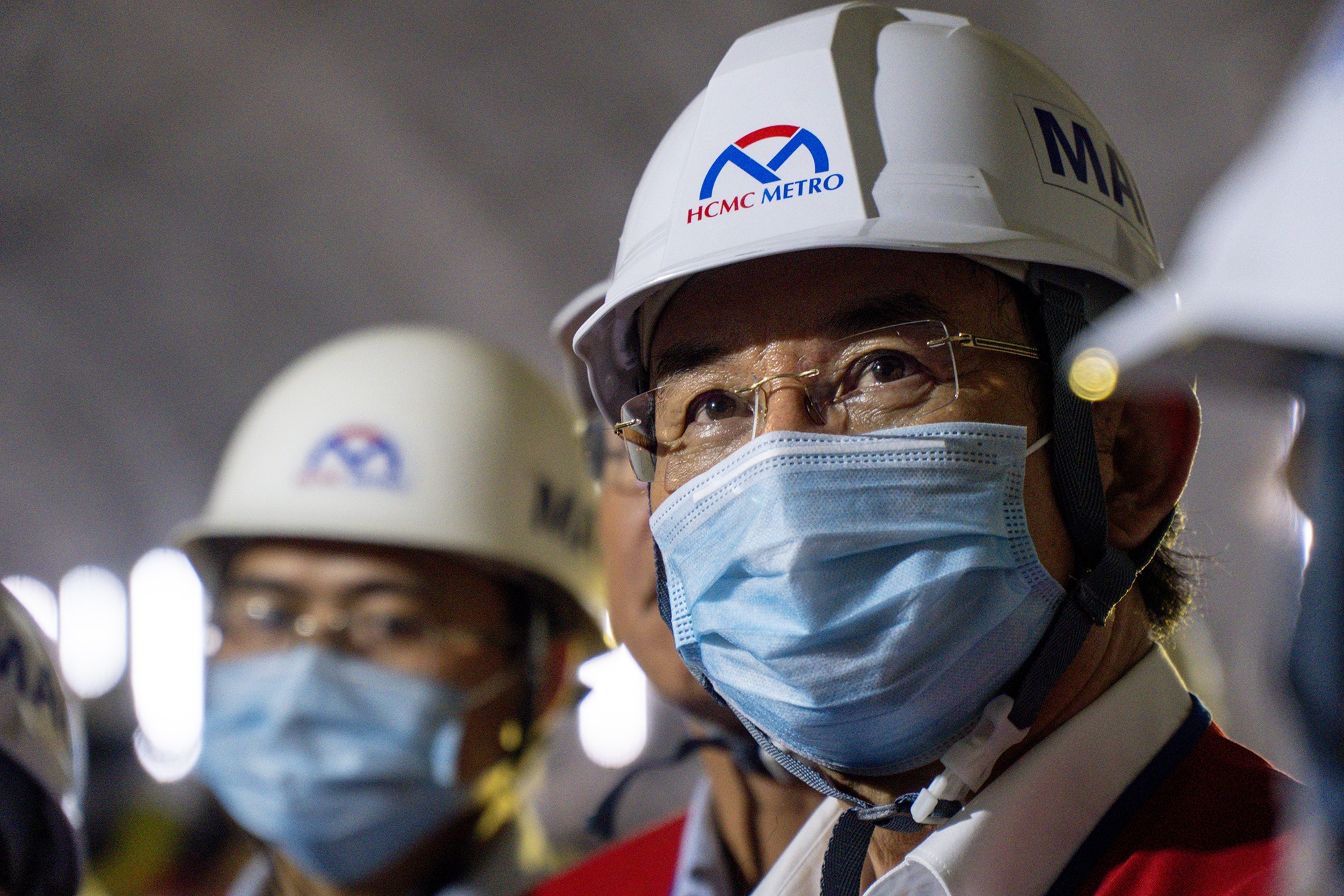 Bi thu Nguyen Van Nen thi sat ga ngam metro so 1 hinh anh