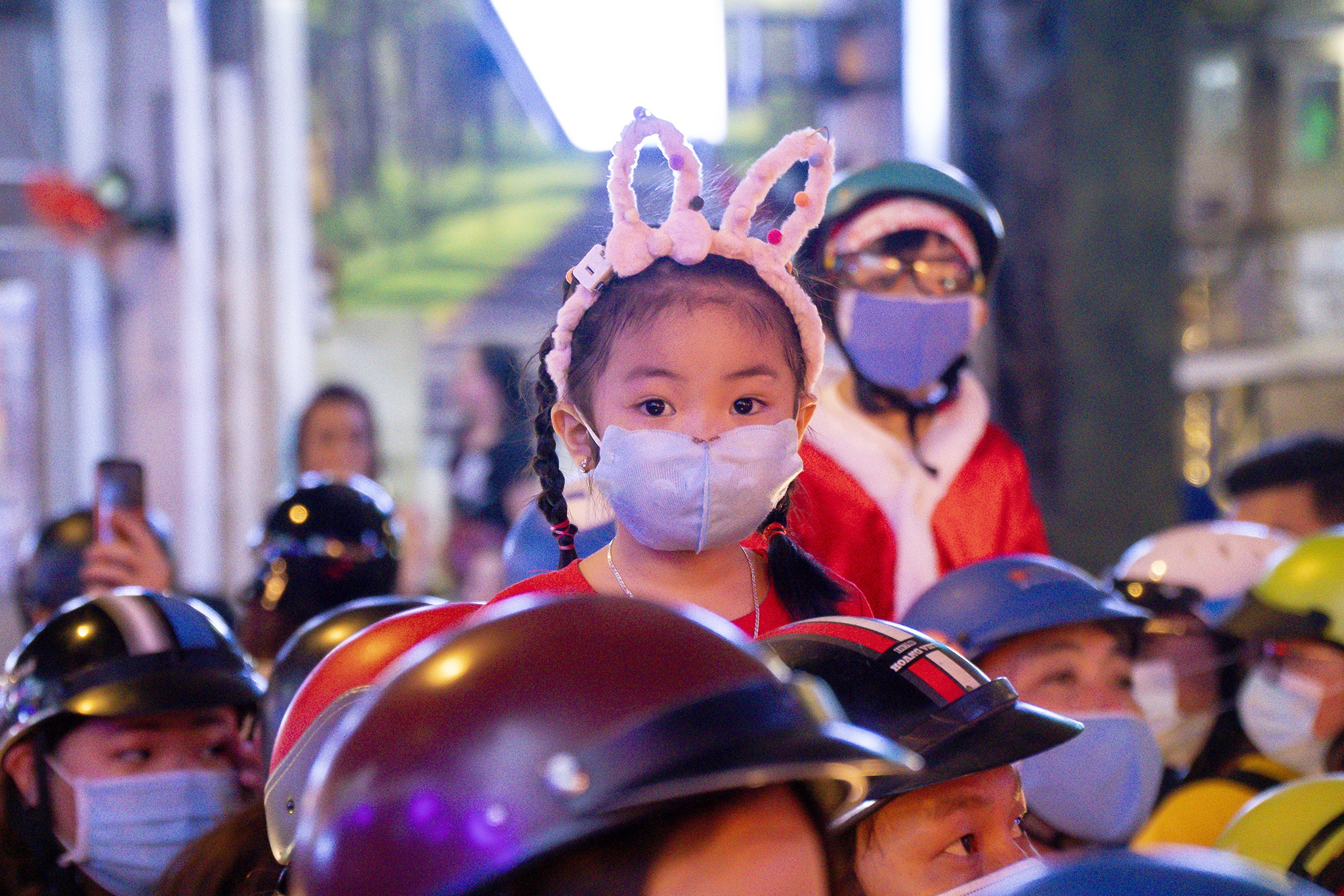 Pho di bo Bui Vien chat kin nguoi dem Giang sinh hinh anh