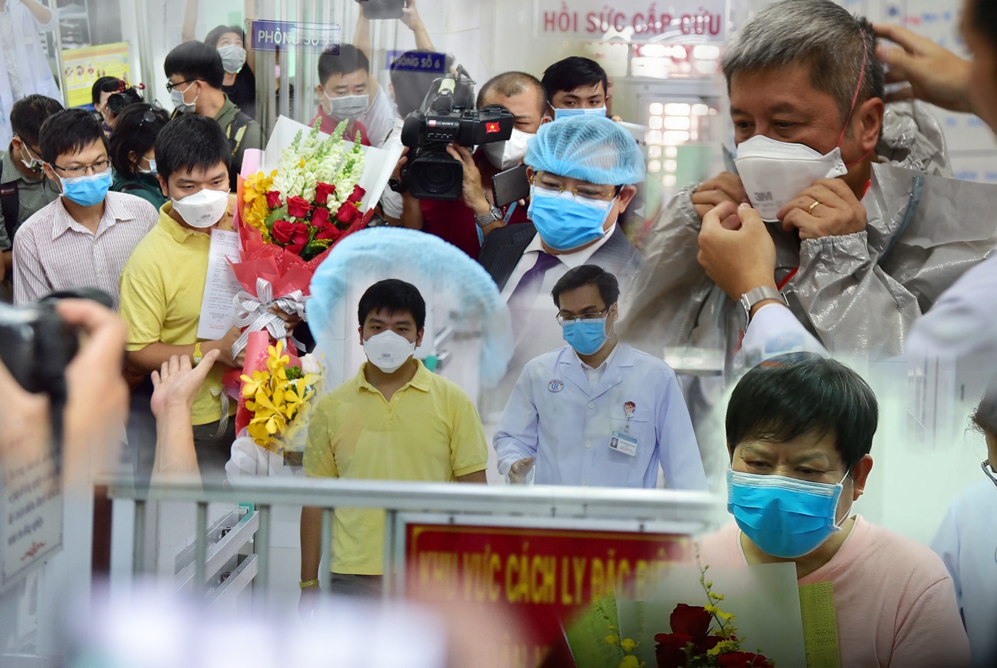 Mot nam sau ca mac Covid-19 dau tien tai Viet Nam hinh anh