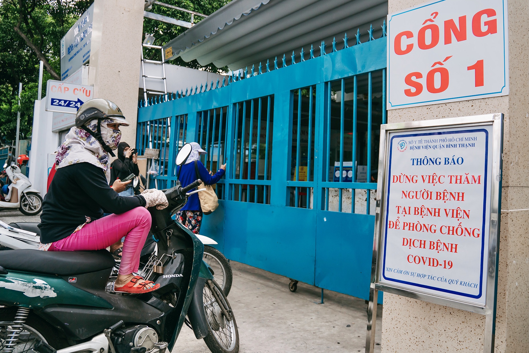 Benh vien quan Binh Thanh tam ngung tiep nhan benh nhan hinh anh