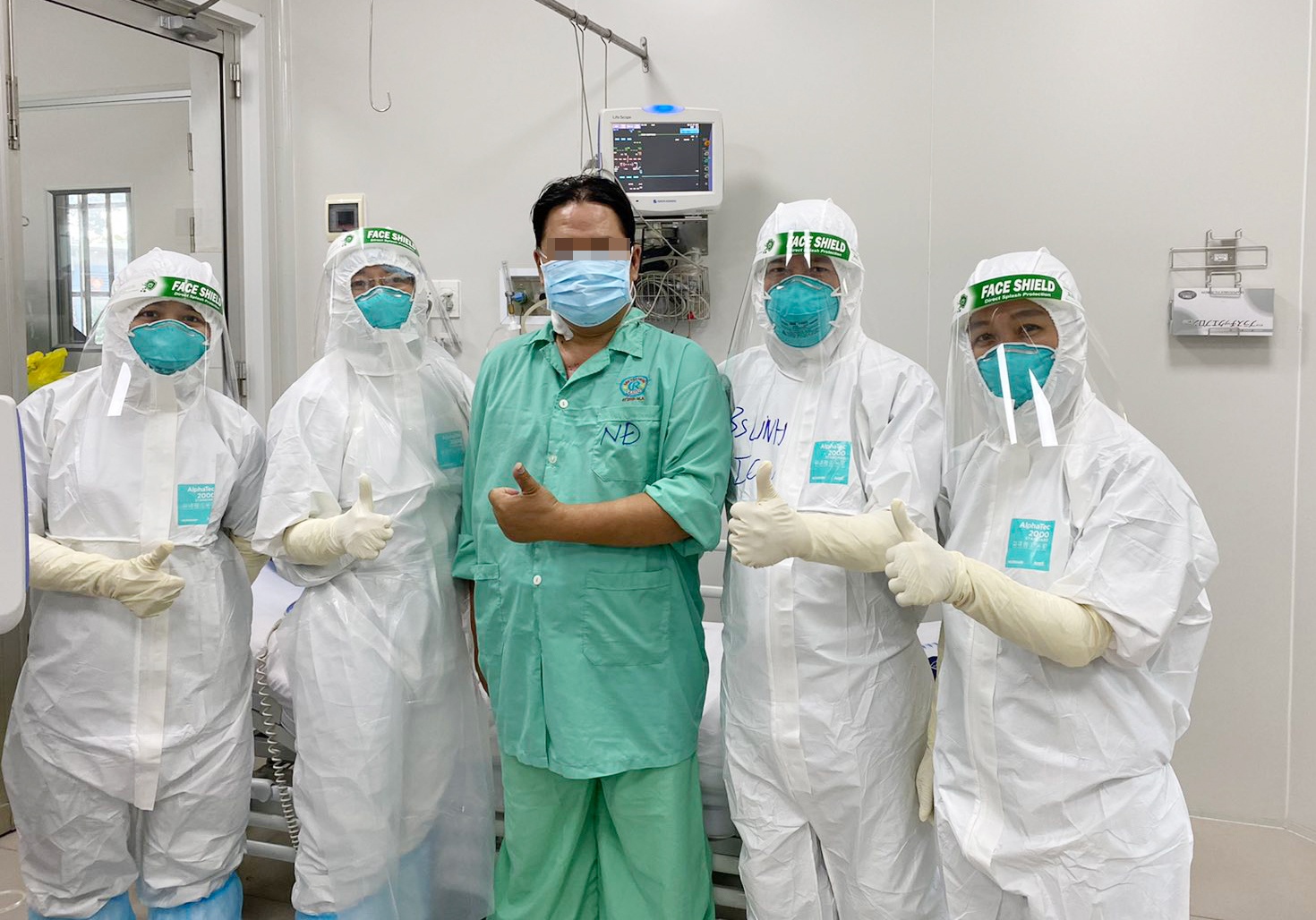 Chien si cong an mac Covid-19 hoi phuc sau 23 ngay hinh anh