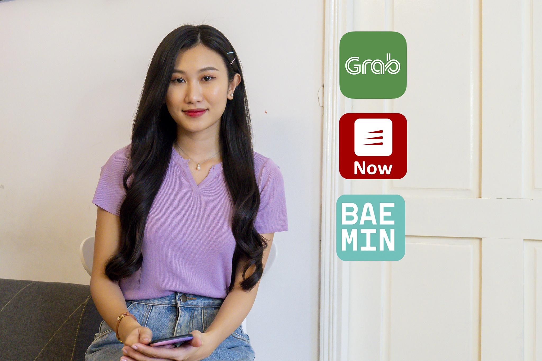 Nhieu app di cho 'treo' ngay TP.HCM gian cach hinh anh