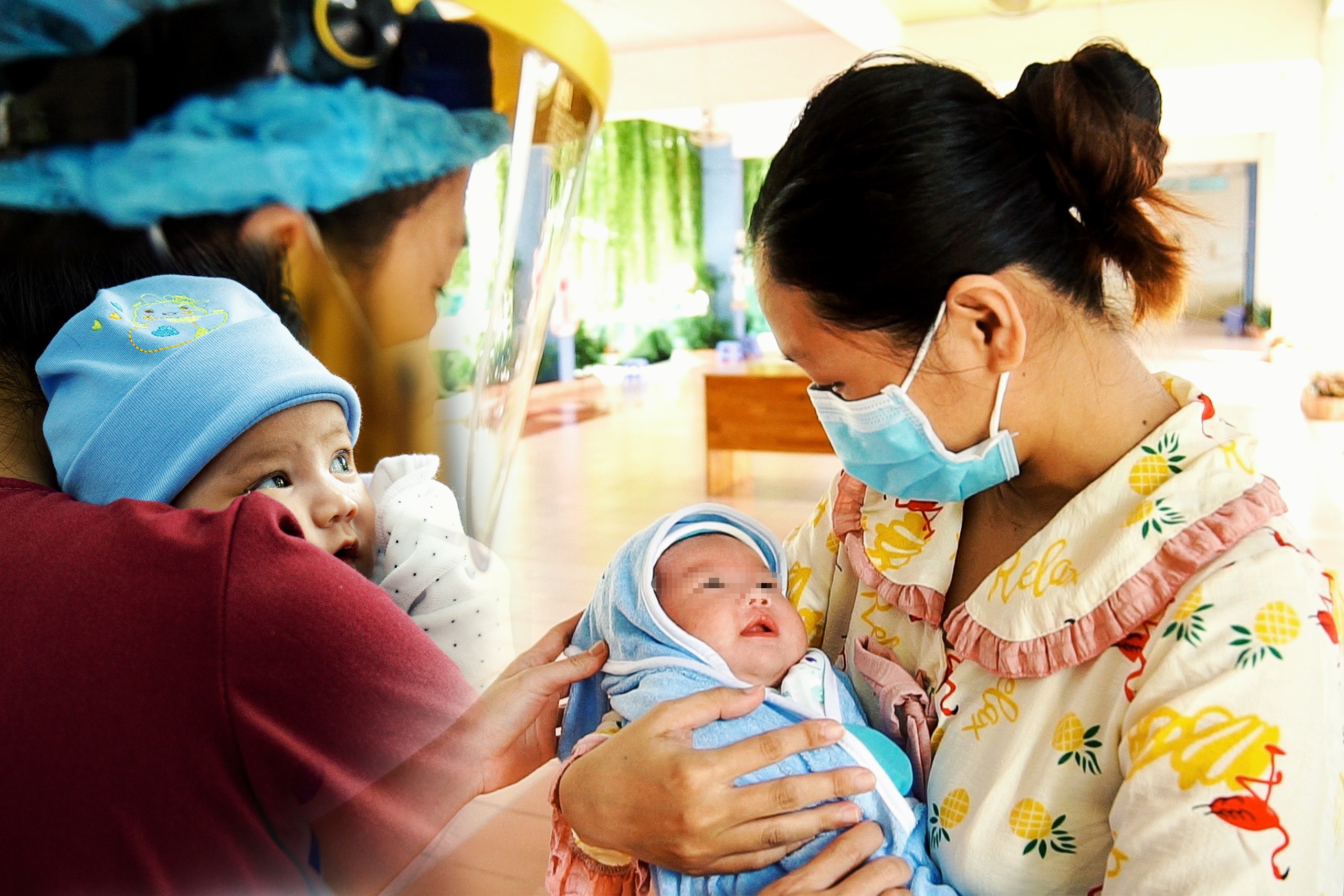 Nha tre dac biet, nuoi con so sinh cua me mac Covid-19 o TP.HCM hinh anh