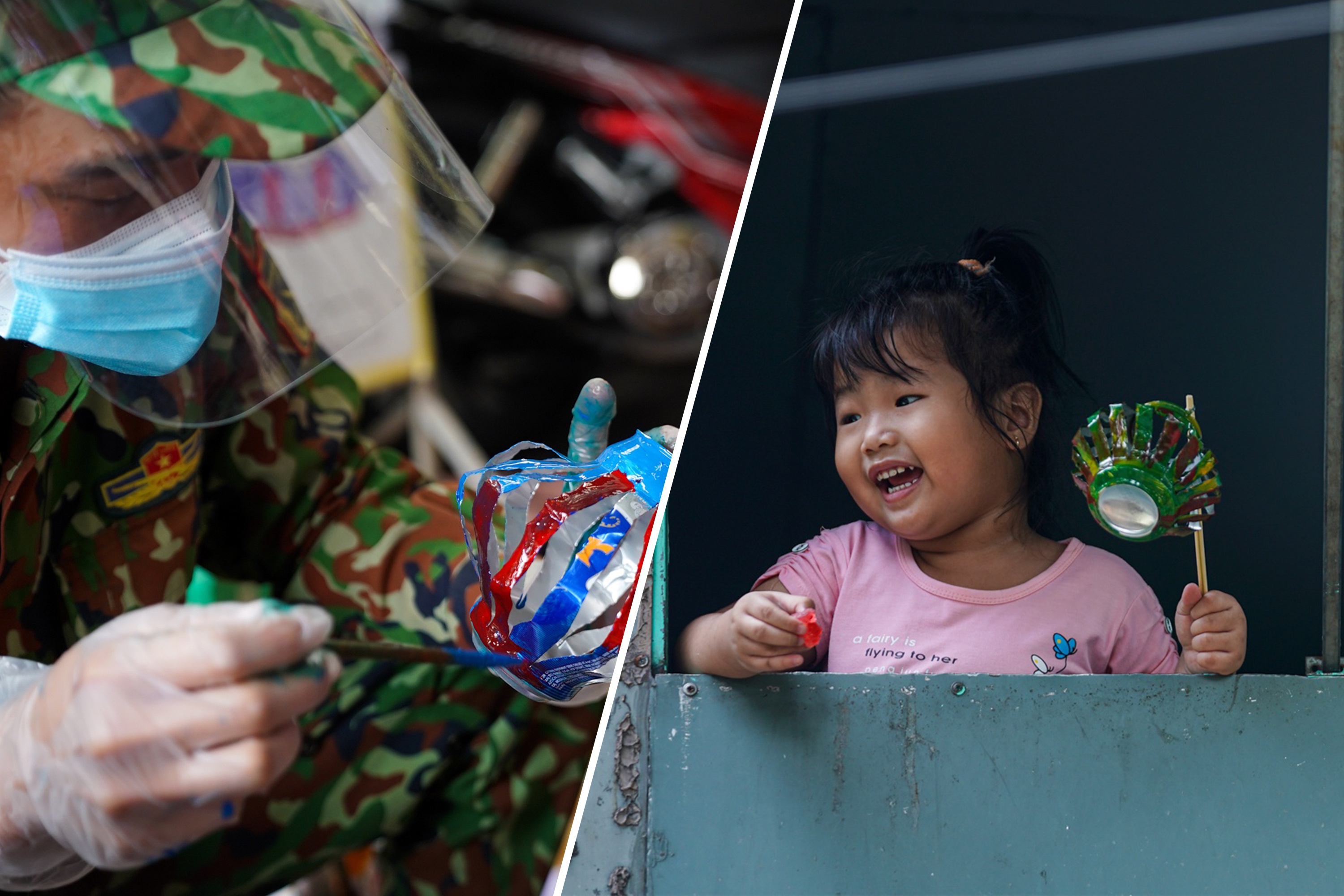 200 long den lam tu vo lon tang em nho o TP.HCM dip Trung thu hinh anh