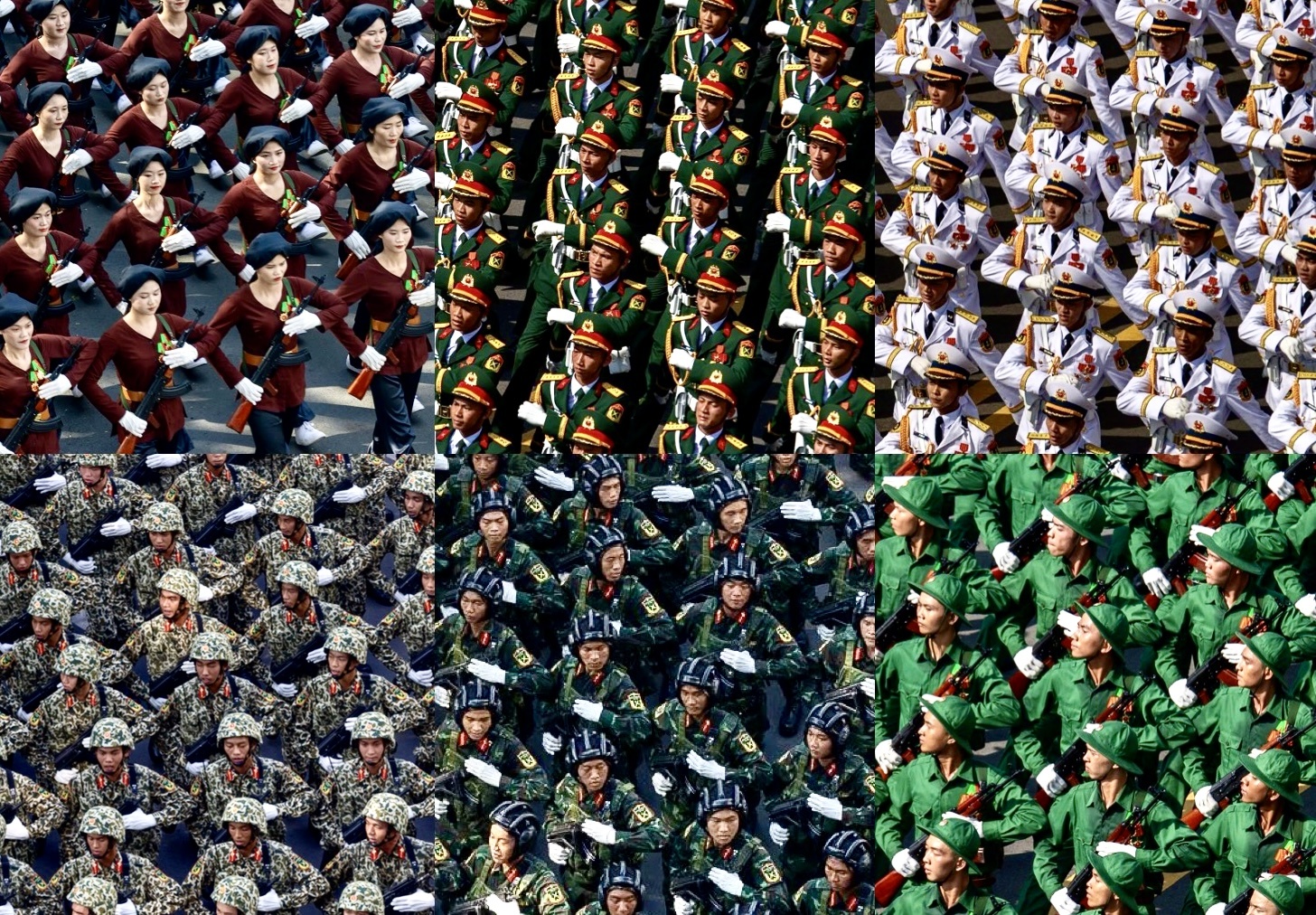 Khoanh khac an tuong trong le tong duyet dieu binh o TP.HCM hinh anh