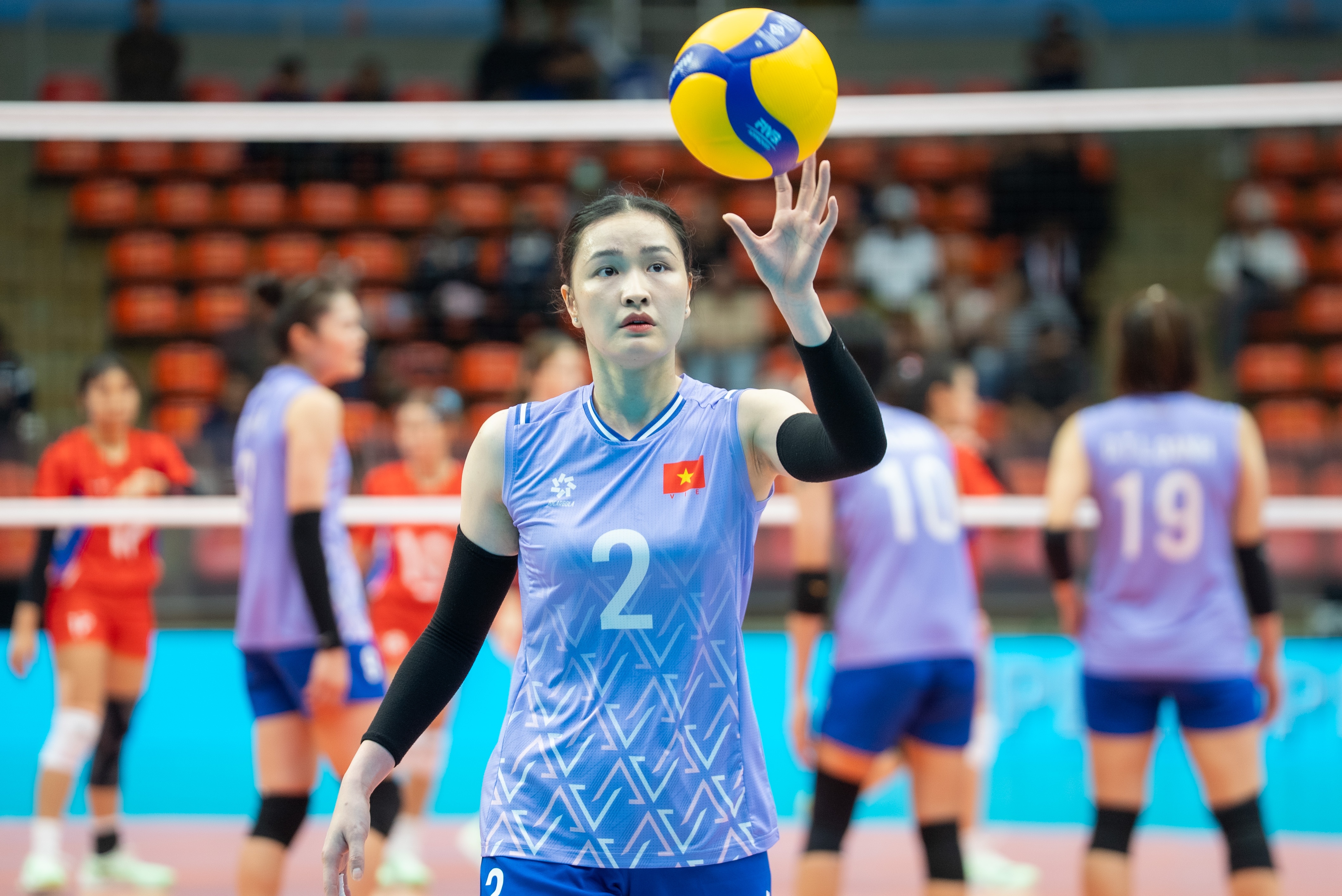 Sac voc cua 'hoa khoi bong chuyen' Viet Nam o SEA Games 33 hinh anh