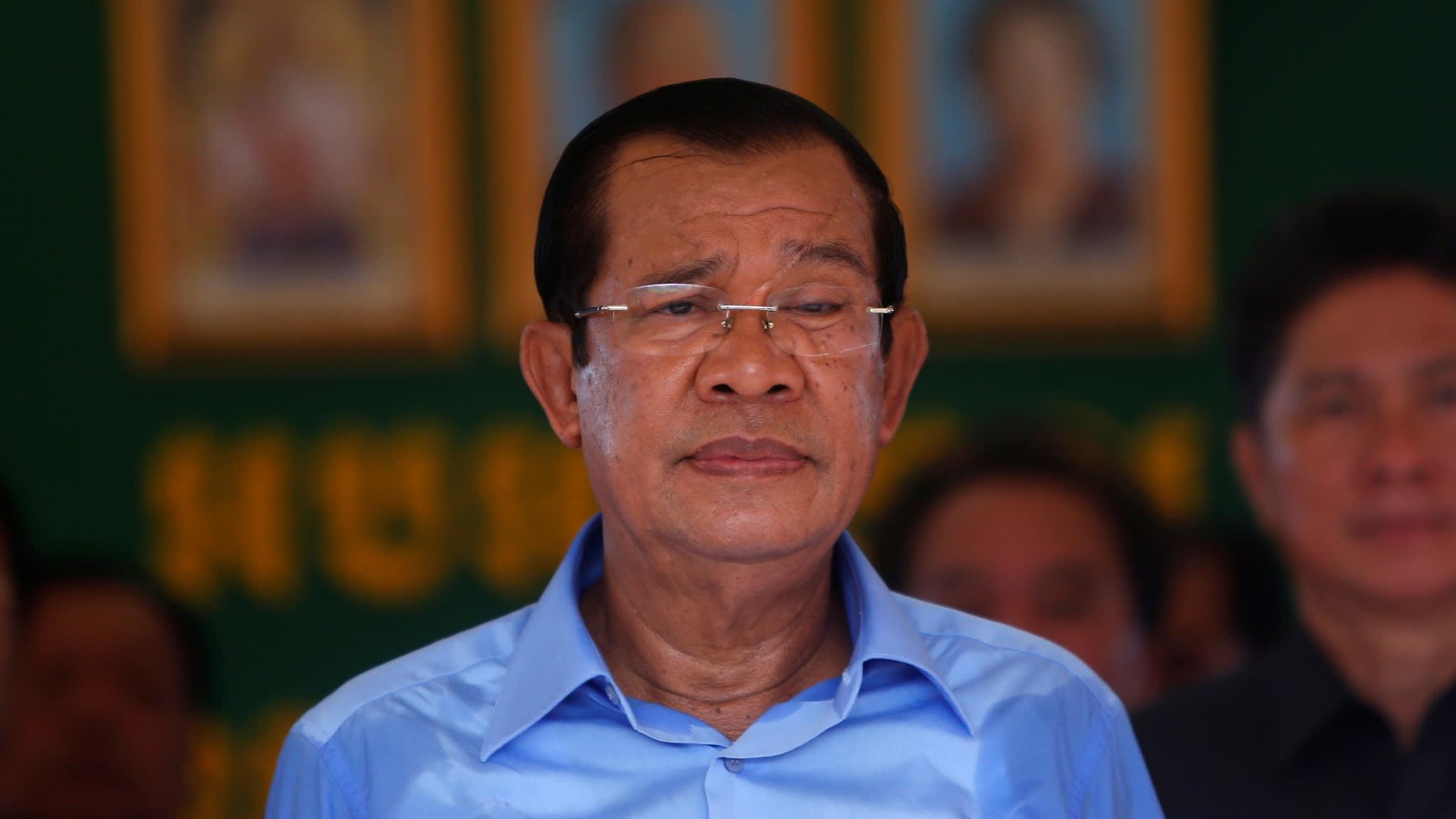 Hun Sen chỉ trích Lý Hiển Long ảnh 1 Hun Sen chi trich Ly Hien Long anh 1