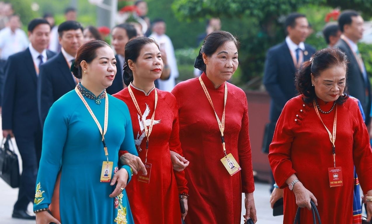 Khai mac trong the Dai hoi X Mat tran To quoc Viet Nam hinh anh