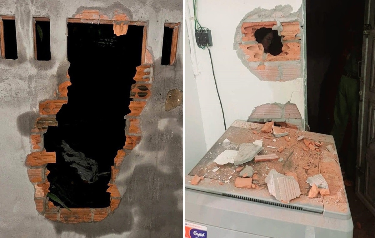 Trom dap tuong Ba Ria anh 1