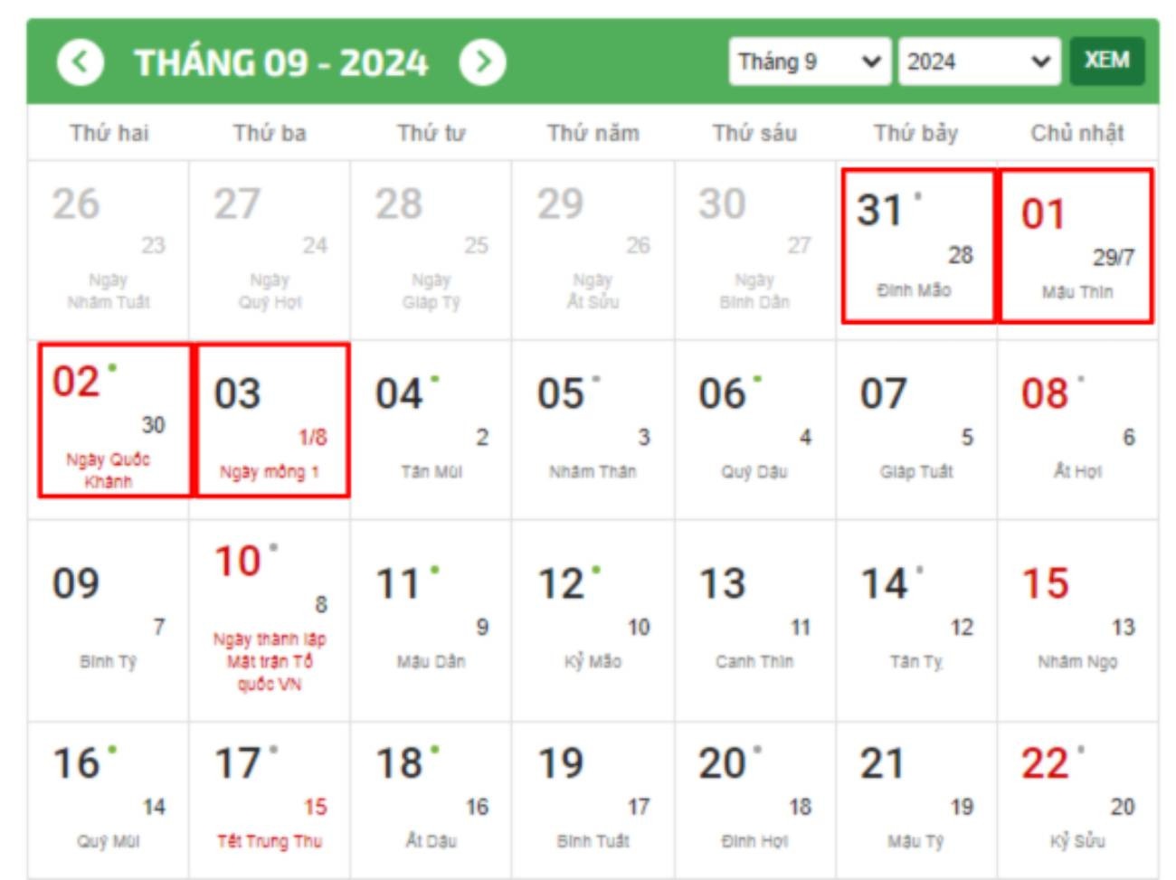 Lich nghi le Quoc khanh anh 1