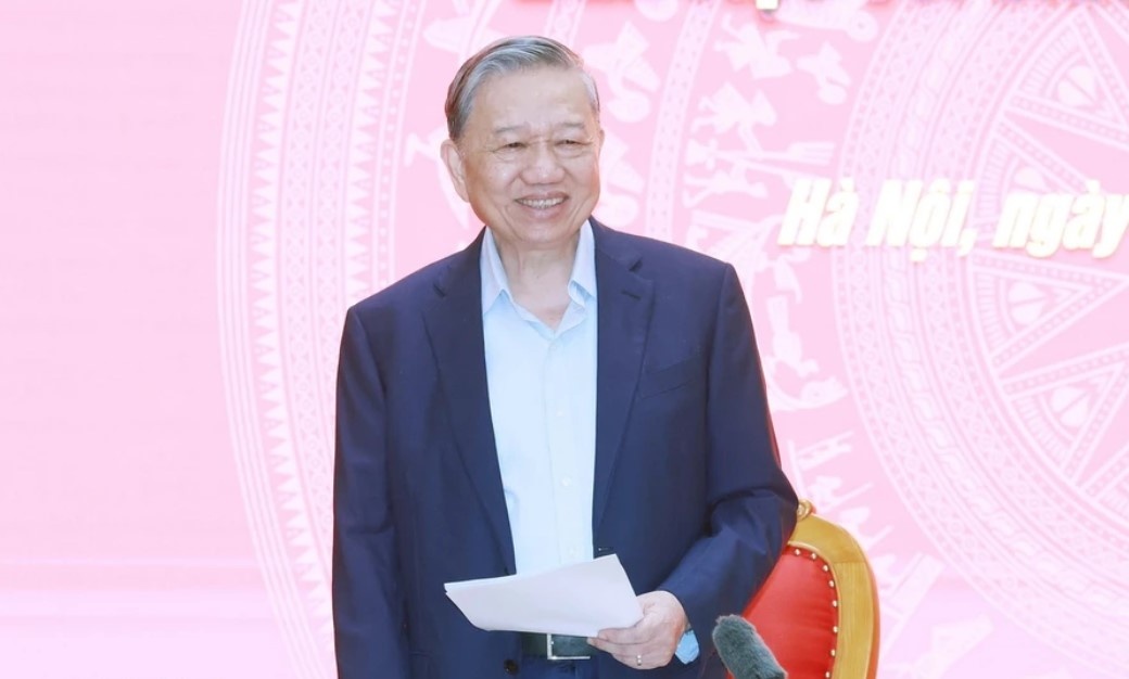 Tong Bi thu To Lam lam viec voi Ban Tuyen giao Trung uong hinh anh