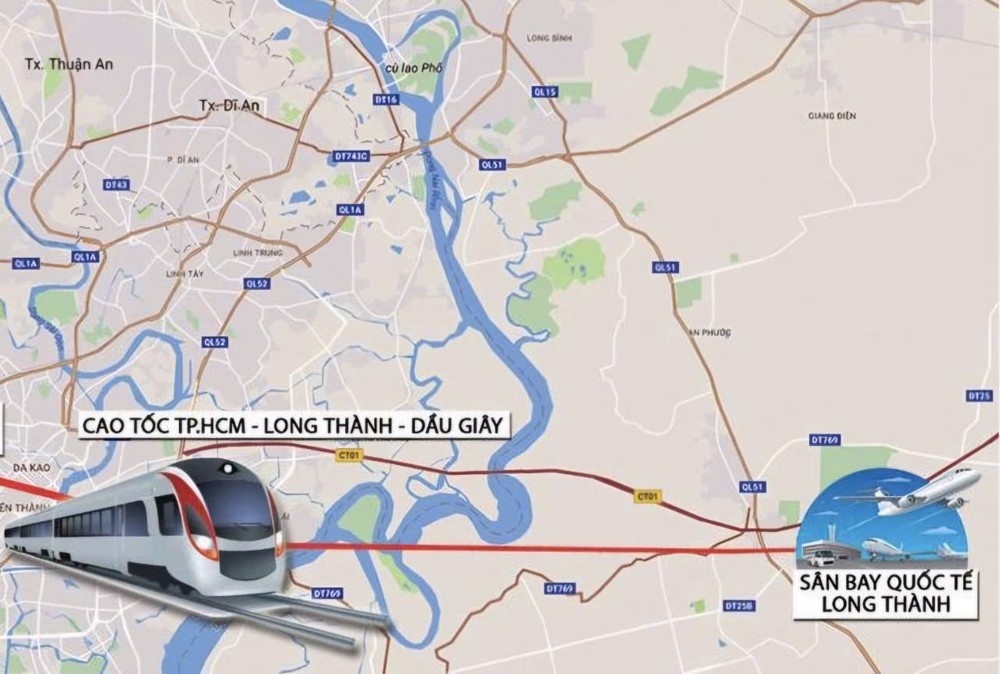 Duong sat cao toc TP.HCM anh 1