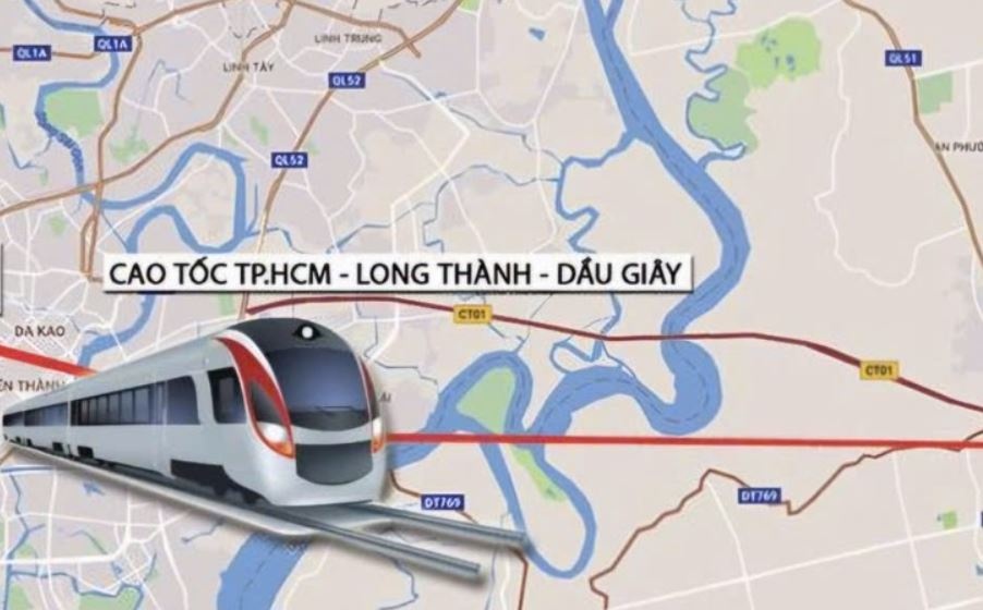 Vi tri 12 ga tuyen duong sat Thu Thiem - Long Thanh o tinh Dong Nai hinh anh