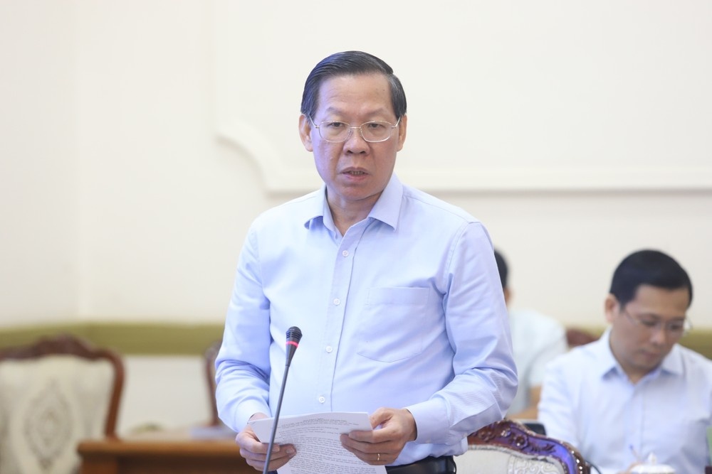 Chu tich TP.HCM Phan Van Mai ly giai viec cham giai ngan dau tu cong hinh anh