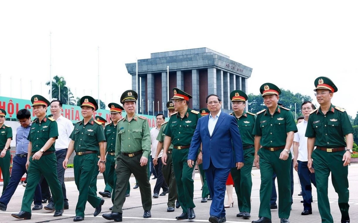 Thu tuong kiem tra cong tac tu bo Lang Chu tich Ho Chi Minh hinh anh