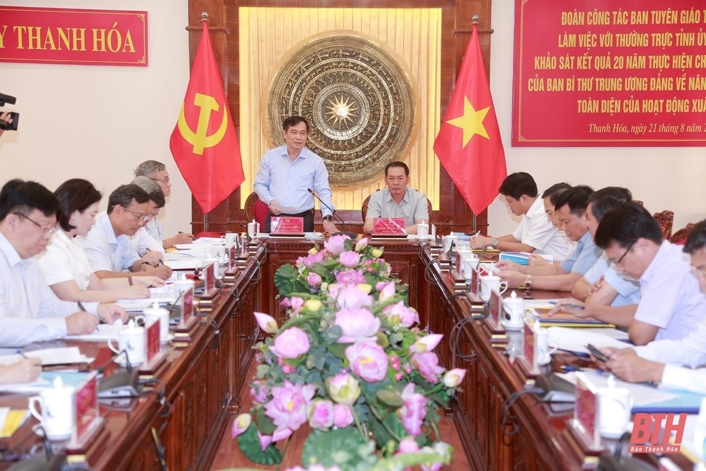 Nang cao chat luong toan dien hoat dong xuat ban tai Thanh Hoa hinh anh