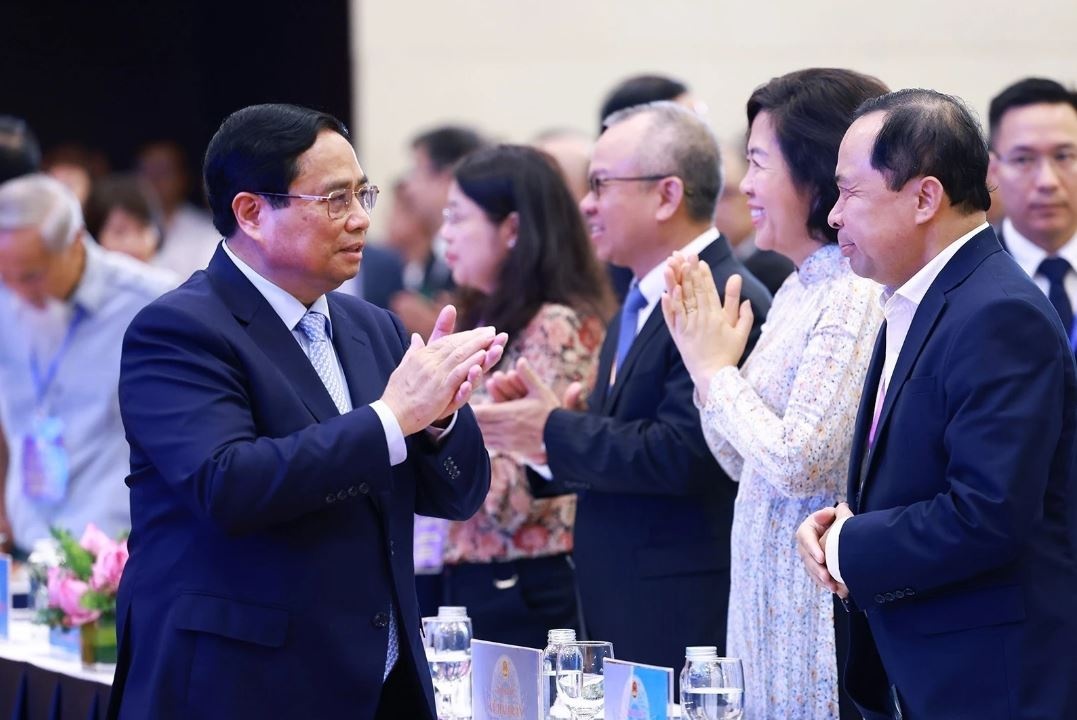 Thu tuong du Hoi nghi nguoi Viet Nam o nuoc ngoai tren toan the gioi hinh anh