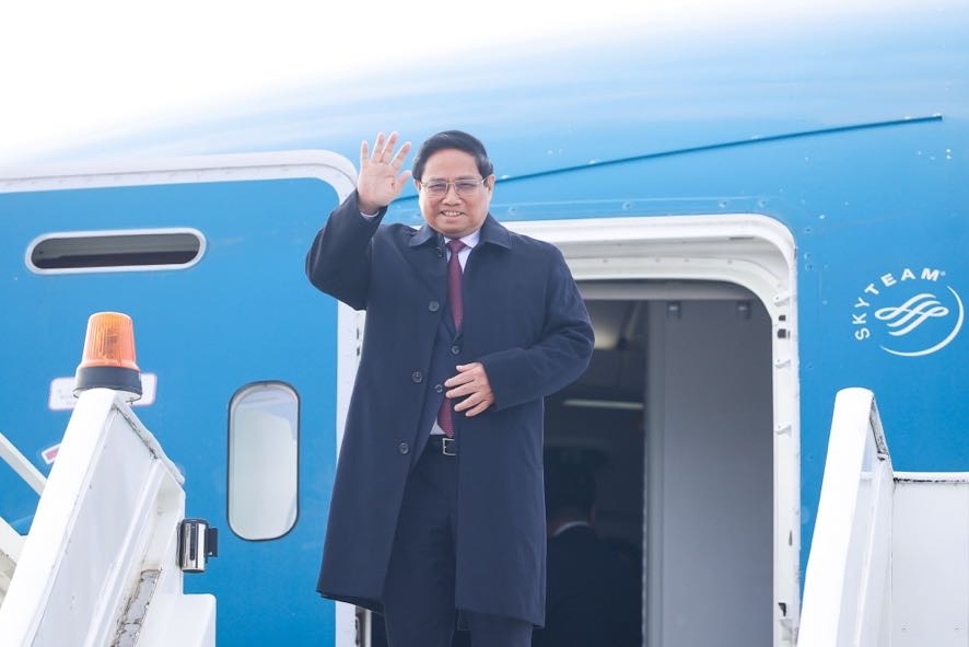 Video Thu tuong Pham Minh Chinh dat chan toi Kazan hinh anh