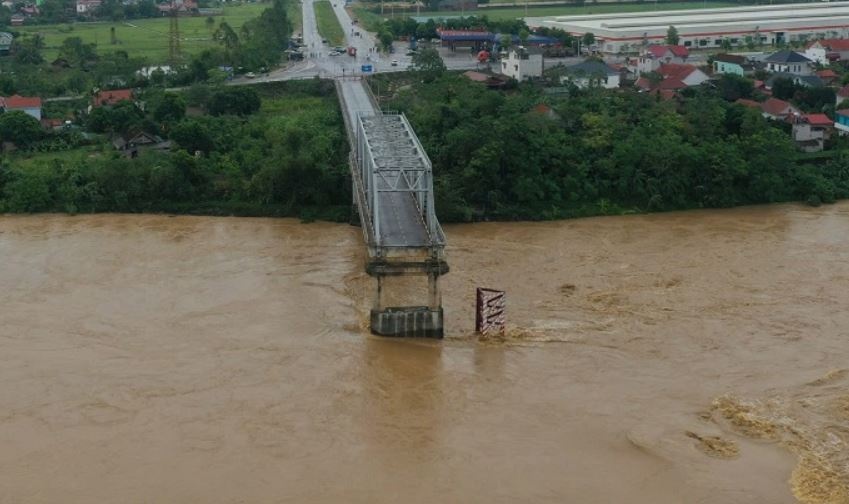 Cau Phong Chau moi duoc khoi cong thang 12 nam nay hinh anh
