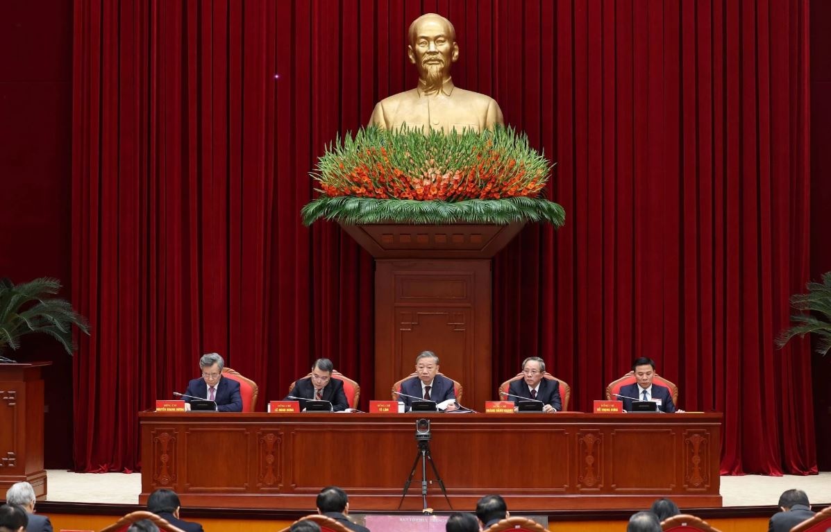 Hoi nghi toan quoc tong ket cong tac to chuc xay dung Dang nam 2024 hinh anh