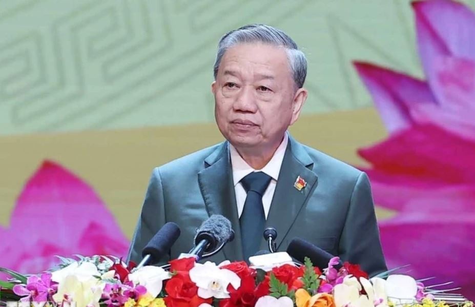 Tong Bi thu To Lam: Xay dung QDND chinh quy, tinh nhue, hien dai hinh anh