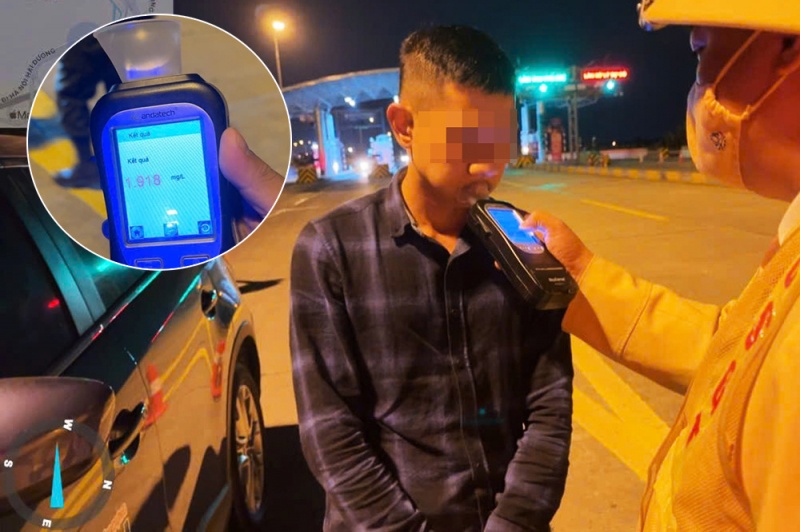 Tai xe vi pham nong do con vuot gan 5 lan muc phat kich khung hinh anh