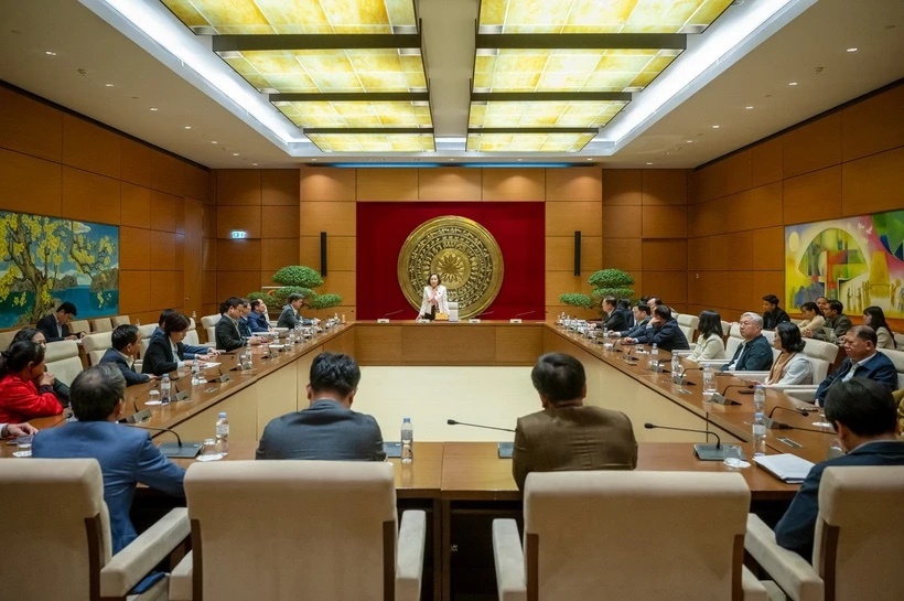 Cong bo Nghi quyet ve ket thuc hoat dong cua Truyen hinh Quoc hoi VN hinh anh