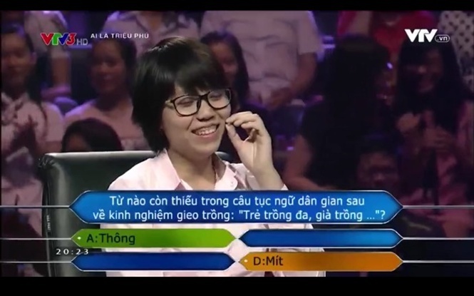 tranh cãi trong Ai là triệu phú ảnh 1 tranh cai trong Ai la trieu phu anh 1
