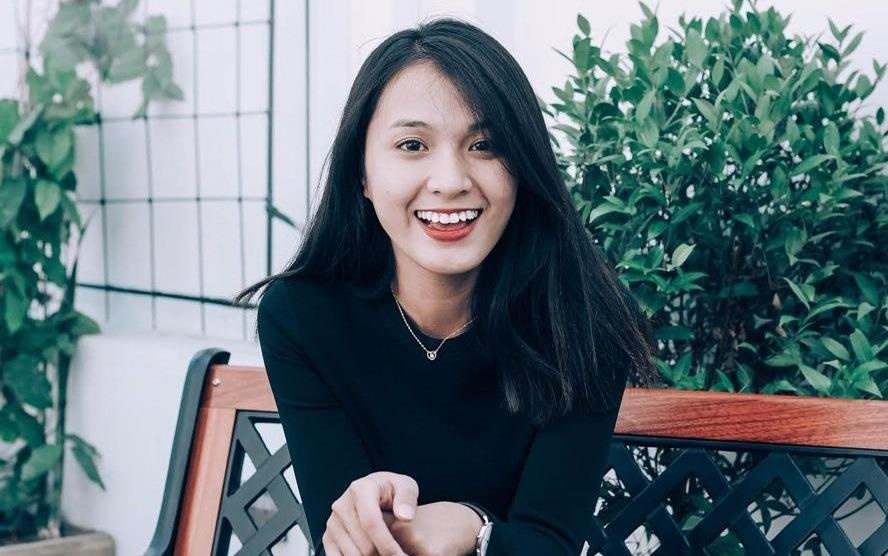 Anh doi thuong xinh dep cua hoa khoi Dai hoc Quoc gia Ha Noi hinh anh