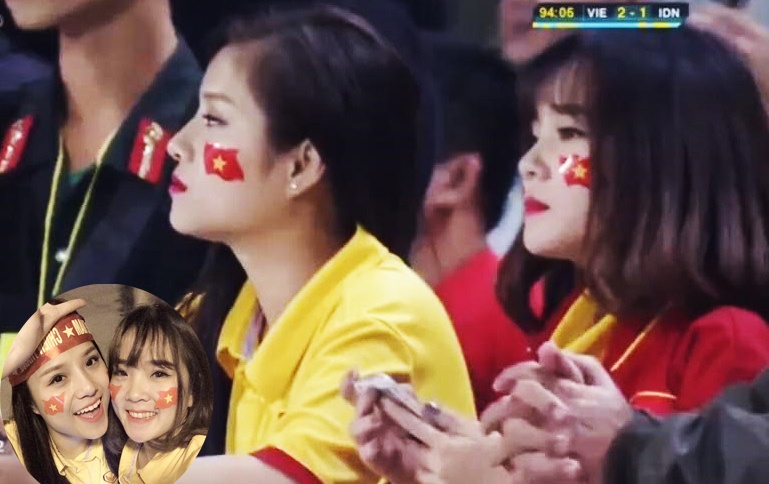 nữ cổ động viên xinh đẹp tại SVĐ Mỹ Đình ảnh 1 nu co dong vien xinh dep tai SVD My Dinh anh 1