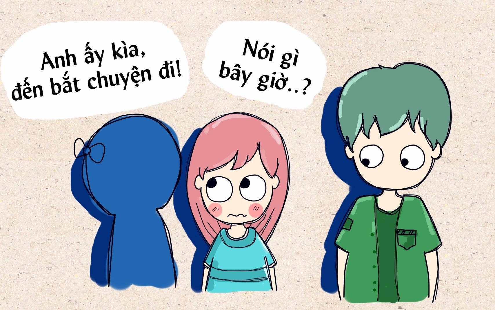 Loat tranh phan anh nhung bieu hien cua con gai khi yeu hinh anh