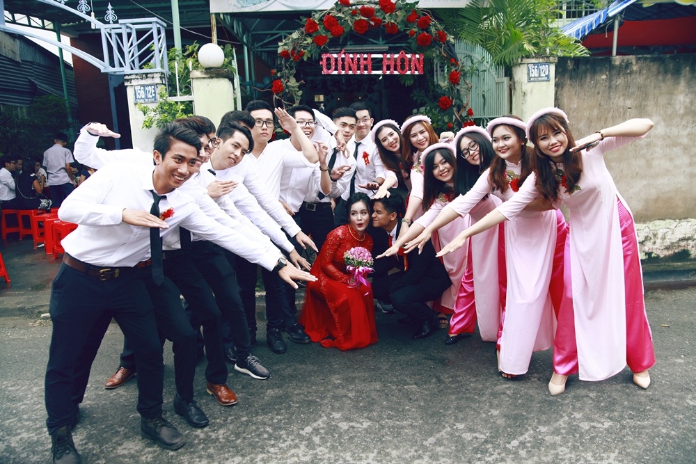 cô dâu chú rể vui nhộn tại Cần Thơ ảnh 2 co dau chu re vui nhon tai Can Tho anh 2