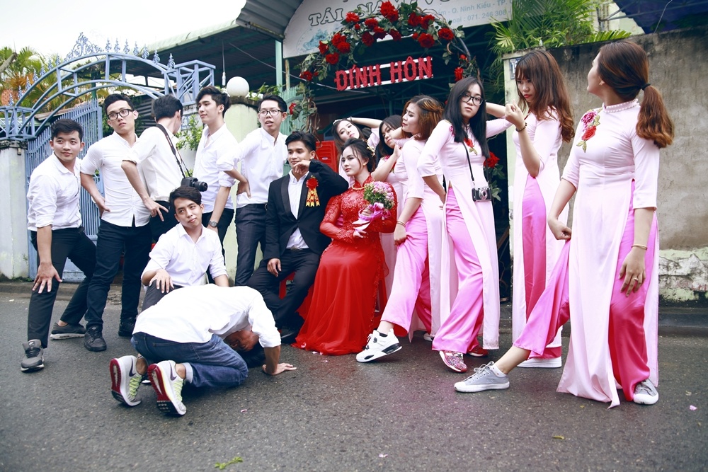cô dâu chú rể vui nhộn tại Cần Thơ ảnh 6 co dau chu re vui nhon tai Can Tho anh 6