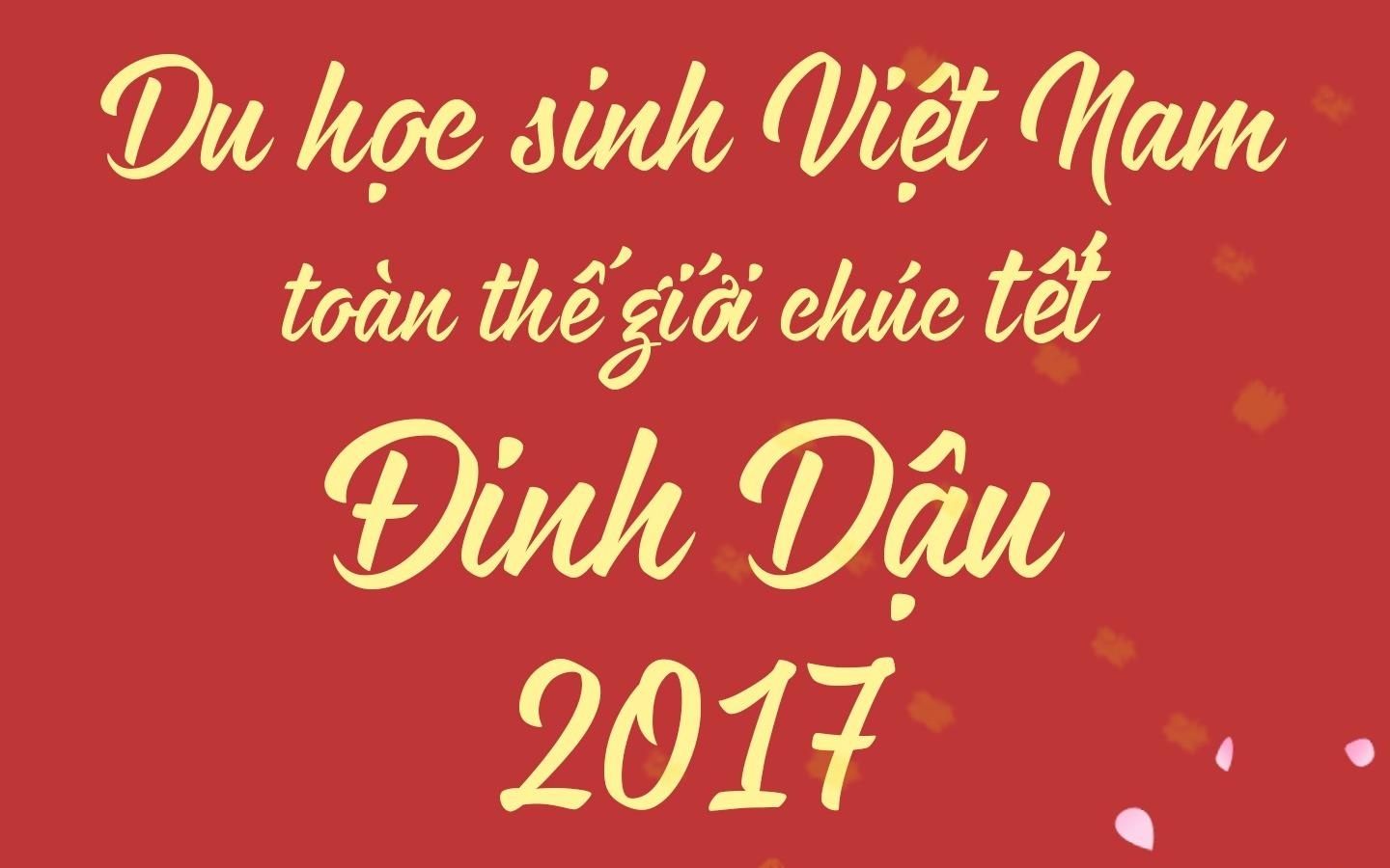 Du hoc sinh toan the gioi gui loi chuc Tet ve Viet Nam hinh anh