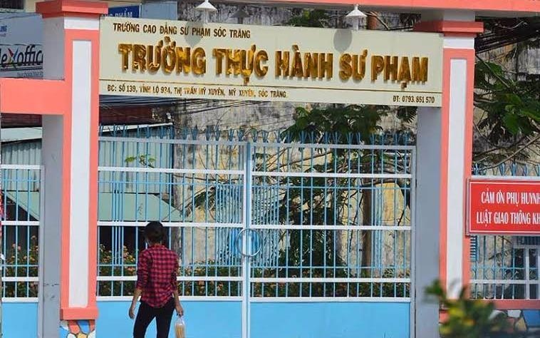 Benh con, nu can bo Tinh uy Soc Trang xo xat voi nguoi khac tai truong hinh anh