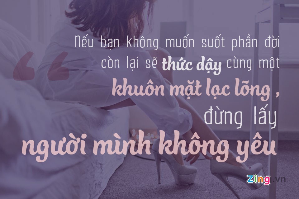 Con gái đừng lấy người mình không yêu ảnh 4 Con gai dung lay nguoi minh khong yeu anh 4