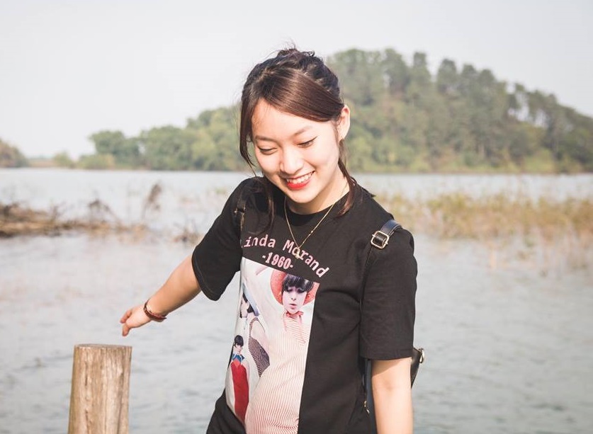 Khánh Vy đọc bản tin giọng 3 miền ảnh 3 Khanh Vy doc ban tin giong 3 mien anh 3
