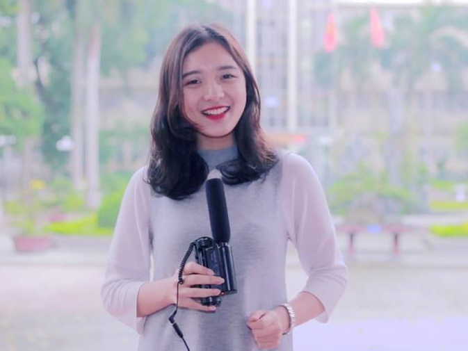 Quán quân Speak Up 2017 Vũ Phương Thảo ảnh 3 Quan quan Speak Up 2017 Vu Phuong Thao anh 3