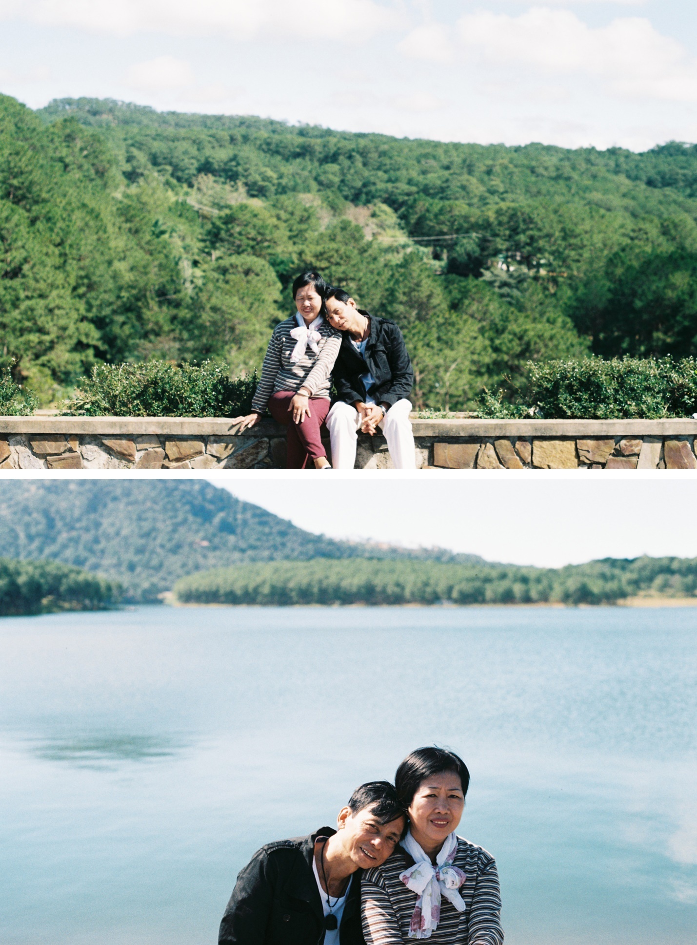 Anh cuoi xuc dong con trai chup cho bo me anh 8