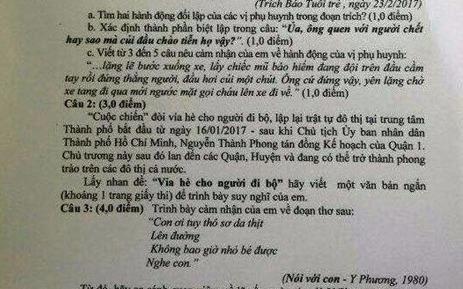 'Cuoc chien via he' vao de thi lop 9 hinh anh