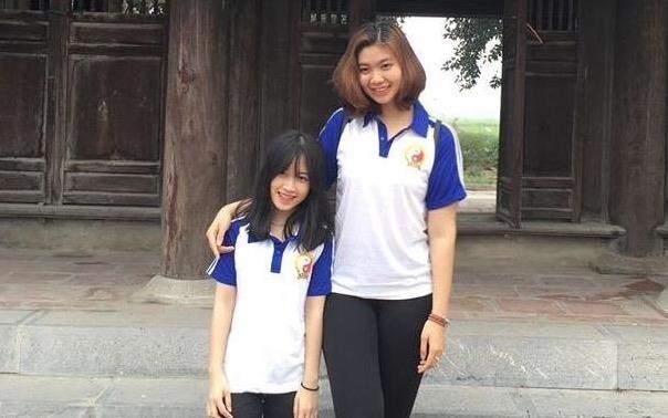 Anh doi ban 'dua lech' chenh nhau 35 cm gay bao mang hinh anh