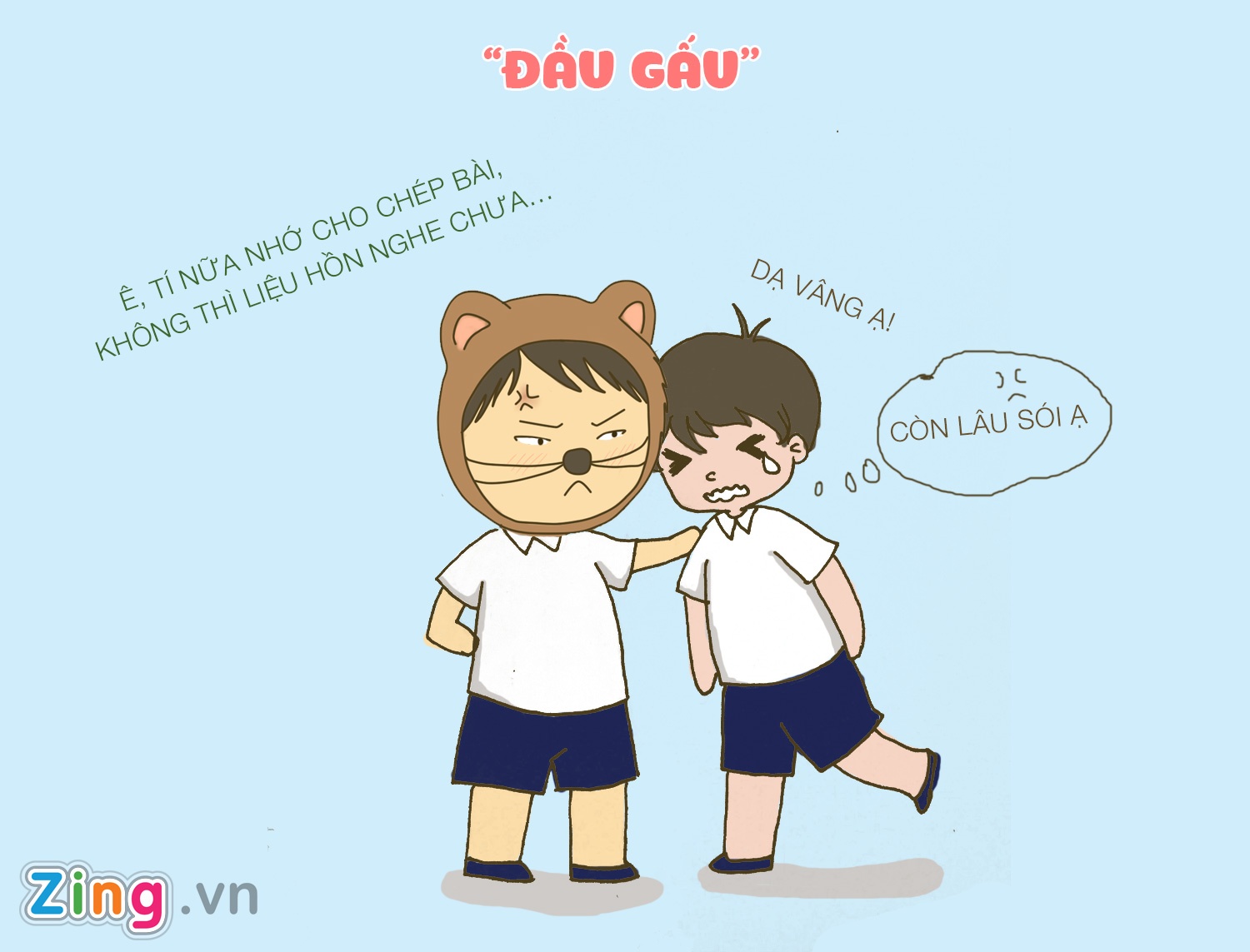 thi sinh hay gap trong phong thi anh 6