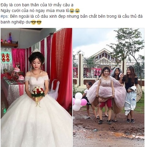 cô dâu mặc quần đùi đi giày thể thao ảnh 1 co dau mac quan dui di giay the thao anh 1