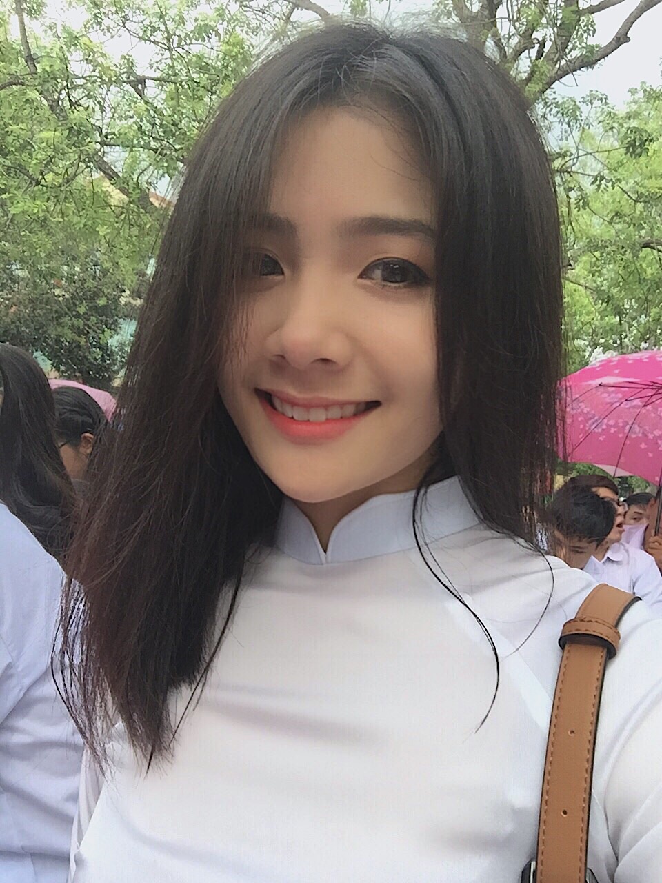 nu sinh mac ao dai xinh xan trong le khai giang anh 5