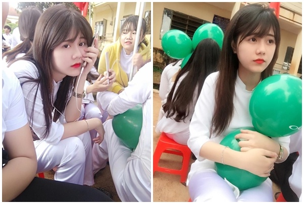 nữ sinh Bình Phước xinh như thiên thần ảnh 1 nu sinh Binh Phuoc xinh nhu thien than anh 1