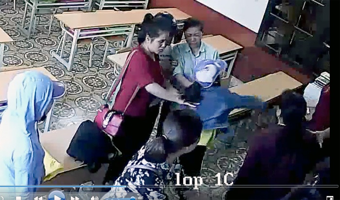 nữ giáo viên bị hành hung tại Hải Phòng ảnh 1 nu giao vien bi hanh hung tai Hai Phong anh 1