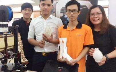 Sinh vien che tao may in 3D phuc vu doi song hinh anh