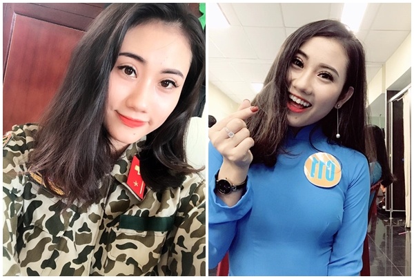 nữ quân nhân hát mong ước kỷ niệm xưa ảnh 3 nu quan nhan hat mong uoc ky niem xua anh 3