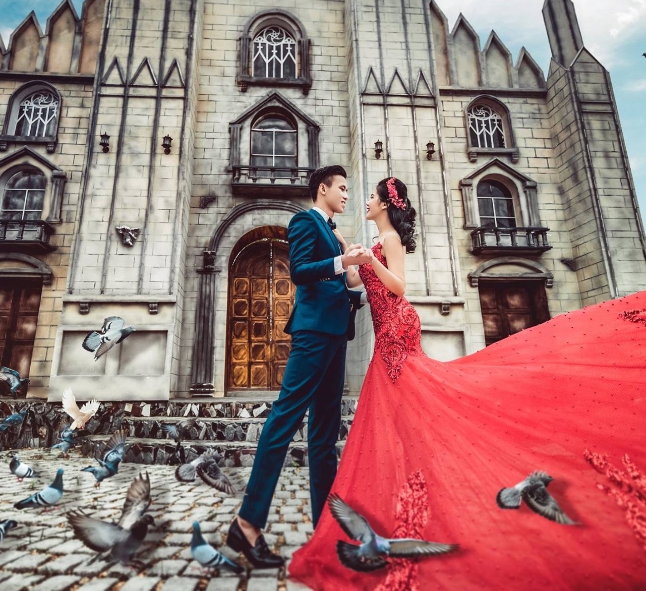 Anh cuoi cua cau thu Que Ngoc Hai anh 7